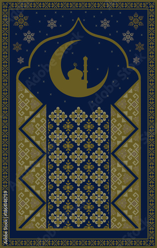 arabic islamic prayer Matt pattern