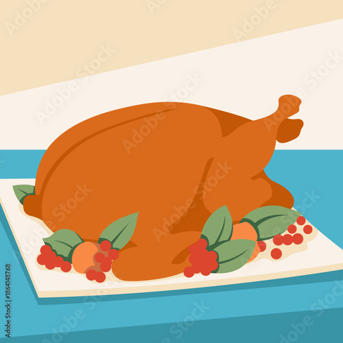 turkey meat with vegetables