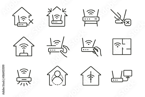 Router central wi placement fi basics space home open spread vector connectivity