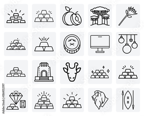 Symbols Of South African Identity – From Historical Voortrekkers To The Continent'S Natural Wealth And Iconic Wildlife.