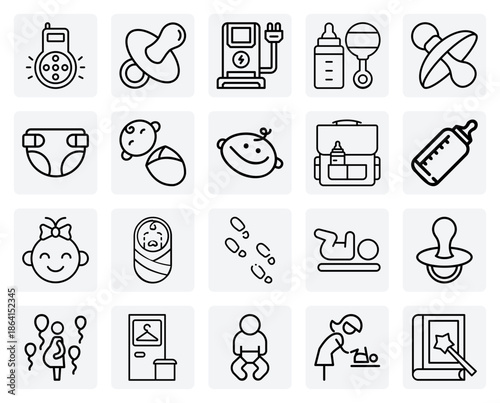 Newborn Essentials And Imagination – Diaper, Pacifier, And Fairytale Elements For Baby-Related Content And Storybooks