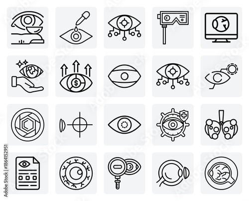 Optometry And Vision Science – Eye Testing Equipment, Health Reports, And Retina Analysis For Healthcare Marketing