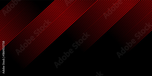 red black brush wrap car sticker pattern abstract banner sporty lines red black color combination grunge brush modern pattern vector eps10