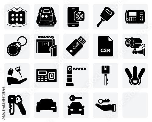 Modern Security And Surveillance Systems – Biometric Readers, Surveillance Cameras, And Key Fobs For Property Protection.