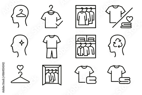 Intentional fashion over icon fewer style icons vector sustainable choice minimalist dressing
