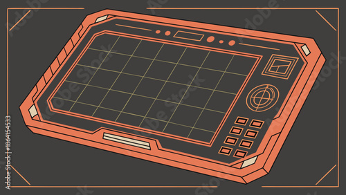 Advanced tablet device with grid interface