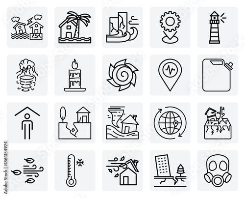 Environmental Catastrophes And Natural Hazards – Earthquakes, Poison Gas, And Extreme Weather For Documentary And News Visuals