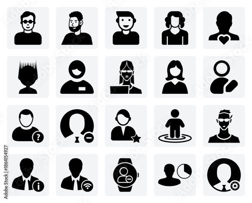 Characters Representing Healthy And Active Lifestyles – A Sportsman, A Healthy Man, And A Modern Young Girl.