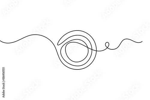 Fotografía Vector illustration food icon continuous one line drawing and minimalist style i