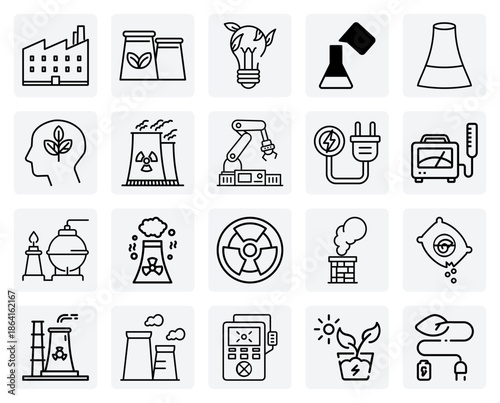 Energy Production And Its Consequences – Electrical Energy Generation, Nuclear Power, And Ecological Impact Visuals