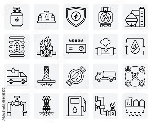 Energy Sector And Conservation Concepts – Natural Gas Supply, Utility Management, And Saving Energy For Economic And Environmental Designs.