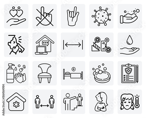 Pandemic Preparedness And Response – Hospitalization, Hand Washing With Soap, And Fever Checks For Public Health Visuals