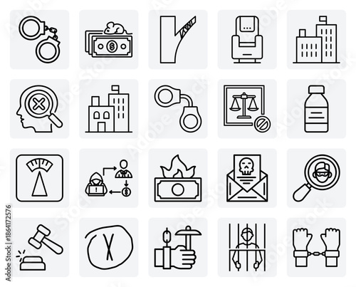 Legal Repercussions Of Criminal Behavior – Handcuffs, Courtroom Trials With A Judge, And Serving Time In Prison