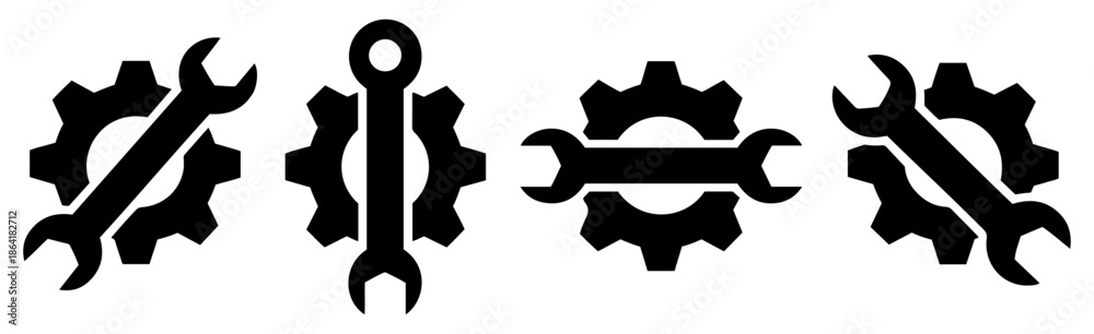 Φωτογραφία repair tools wrench screwdriver icon