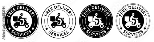 free delivery shipping service icon