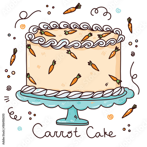 vector sweet dessert