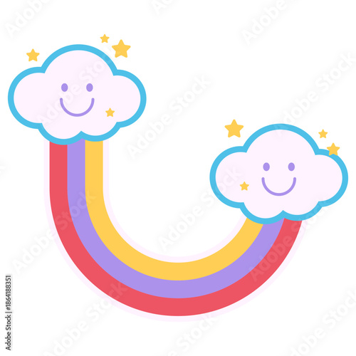 Cute Rainbow Clipart