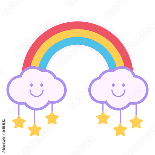 Cute Rainbow Clipart