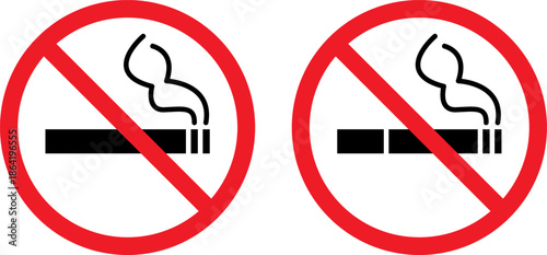 No smoking signs