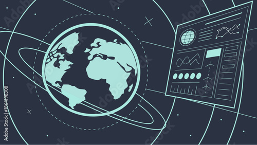 global communication concept