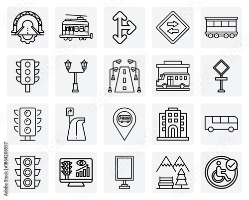 The Bustling Modern City – Traffic, Public Transit, And Digital Advertising In A Dense Urban Environment For Presentations