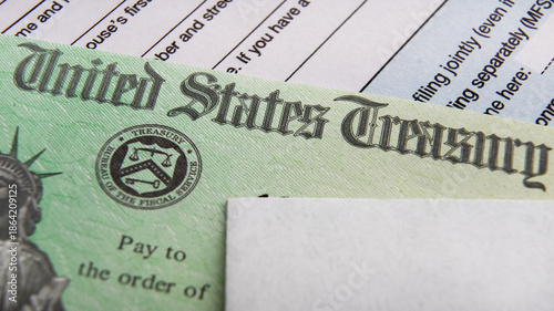 Fotografía Tax Refund Cheque