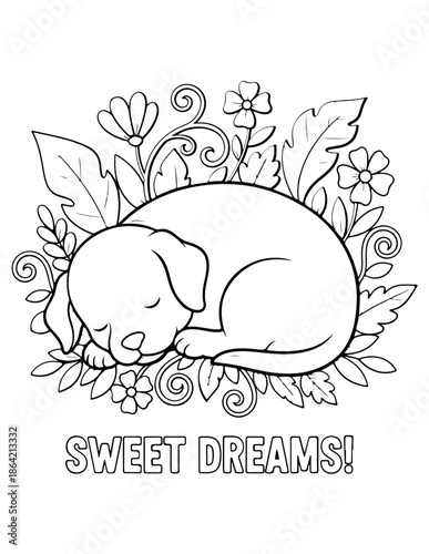 Adorable Puppy Coloring Pages – Cute Dogs for All Ages