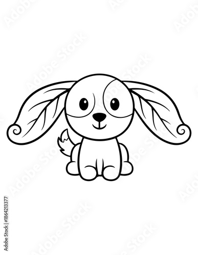 Adorable Puppy Coloring Pages – Cute Dogs for All Ages