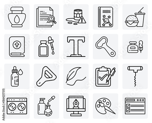 Creative Tools And Design Elements – Pen Tool For Drawing, Typography, And Dj Turntables For Music Production