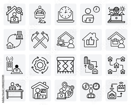 Modern Work Lifestyle – Digital Nomad, Freelancer, And Work From Home Culture For Business And Career Themed Projects