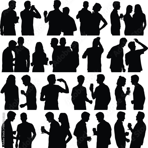  people holding drinks 