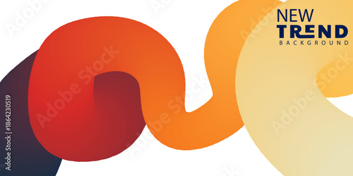 Abstract colorful wave background design perfect for presentations and creative projects