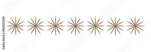 Winter Christmas Decorative Border Ornament