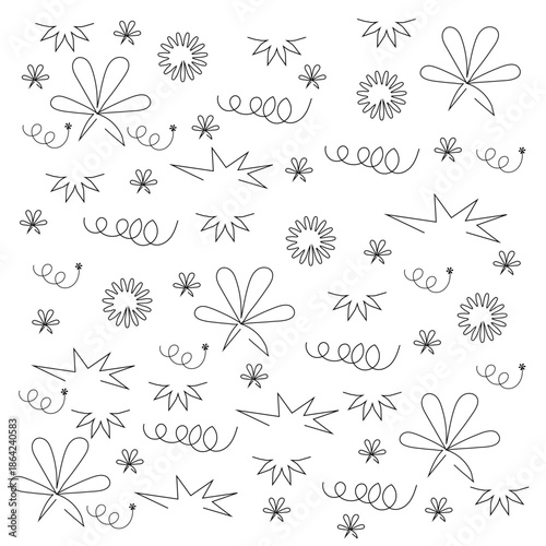 Hand Drawn Botanical Doodle