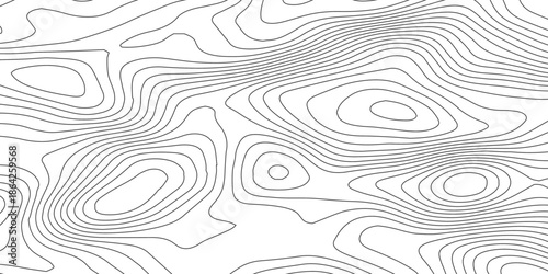 Abstract topographic contours map background, Topography map background. Topographic map patterns, topography line map. Vintage outdoors style.