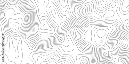 Abstract topographic contours map background, Topography map background. Topographic map patterns, topography line map. Vintage outdoors style.