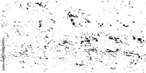 black and white abstract grunge background texture, vector template, grainy urban illustration design. white grunge texture background. dust overlay grain texture vector dirt speckle rough messy.