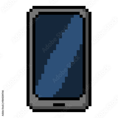 Vector Pixel Art Icon of Smartphone
