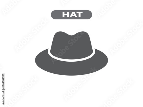 modern graduation hat and academic achievement vector icon for education and university success concept