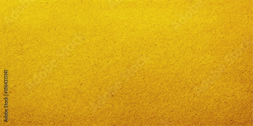A grunge yellow paper and wall texture background features a rough gold surface with an orange sponge paint pattern on a macro material