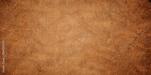 A vintage aged brown leather texture background with a grunge antique pattern on a rough material surface for a retro parchment design backdrop