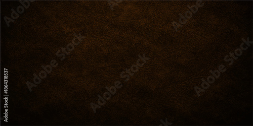 A dark vintage backdrop featuring an aged brown grunge texture with a rough, dirty parchment pattern on a weathered antique wall surface