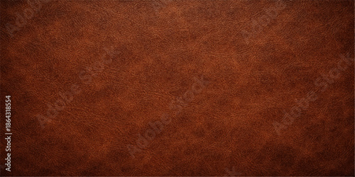 Antique brown leather texture background features a vintage aged parchment pattern with a rough grungy surface and ancient retro design perfect for a dirty paper backdrop or textured wall art