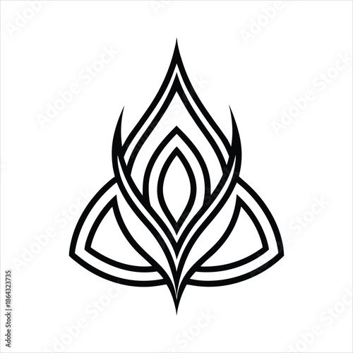 Stylish Luxury Symbol Logo Template