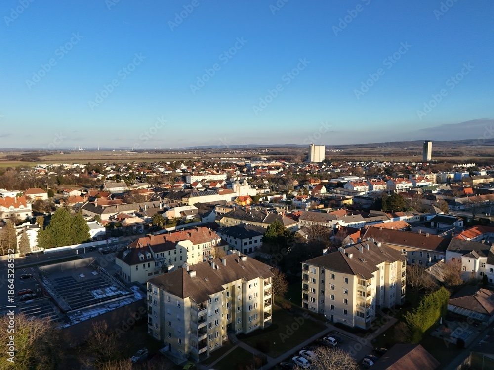 Obraz premium die Markgemeinde Pottendorf, Niederösterreich