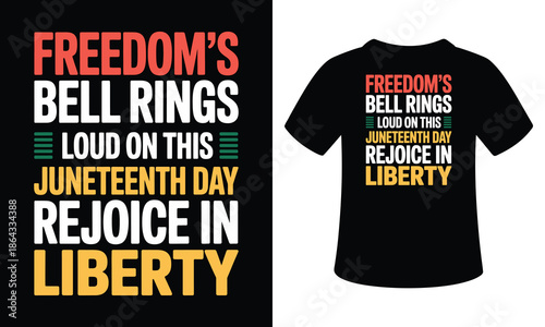 Freedom's bell rings loud on juneteenth day