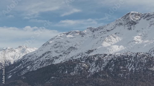 SNOW-CROWNED SWISS ALPS PANORAMAS
