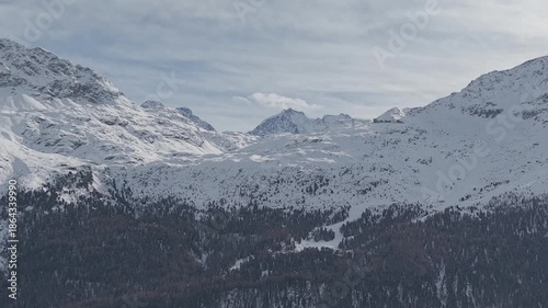 SNOW-CROWNED SWISS ALPS PANORAMAS
