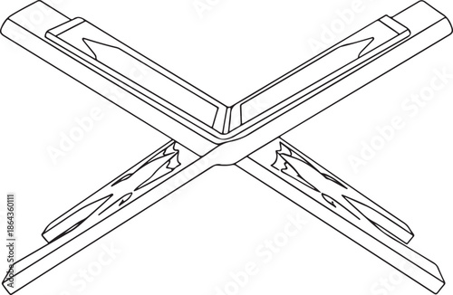 Islamic Prayer Mat Sajadah Silhouette with Arch Design Top View