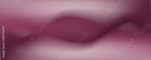 Abstract smooth dark pink background. Gradient mesh illustration for digital wallpaper, room backdrop, advertising display, banner,